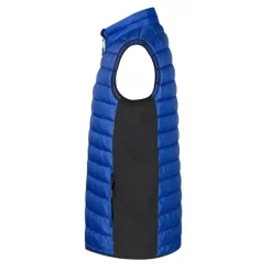Gift Campaign Gilet imbottito in soft shell e poliestere con fianco e dettagli neri></noscript> Smanicati