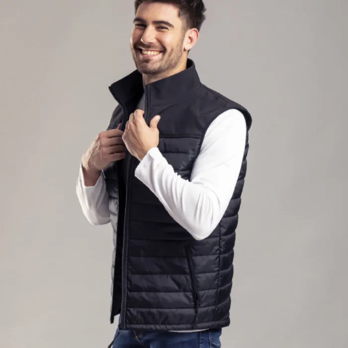 Gift Campaign Gilet impermeabile e traspirante in softshell e poliestere MKT Bordy> Smanicati