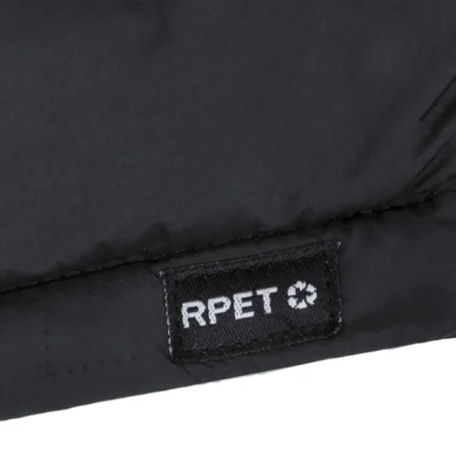 Gift Campaign Gilet in 100% rPET resistente all'acqua con cappuccio regolabile> Smanicati