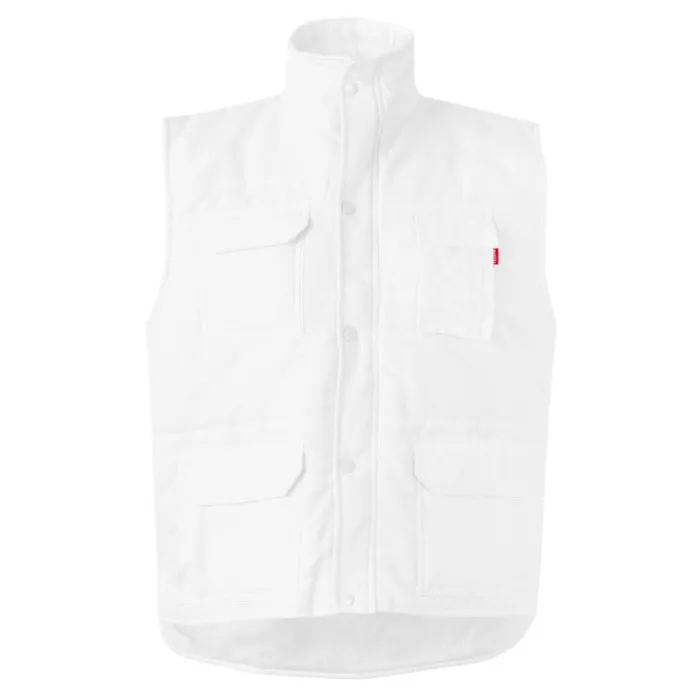 Gift Campaign Gilet multitasche imbottito in poliestere 220 g/m2 Velilla> Smanicati