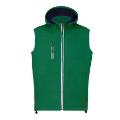 Gift Campaign Gilet soft shell con cappuccio e interno in micropile 300 g/m2></noscript> Smanicati