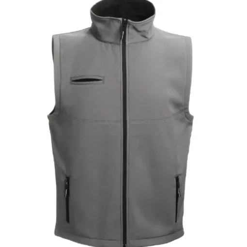 Gift Campaign Gilet softshell in poliestere e elastan con 2 strati 280g/m2 THC Baku> Smanicati