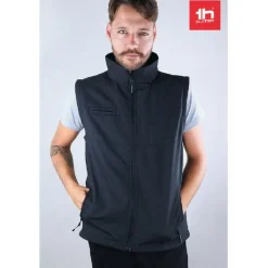 Gift Campaign Gilet softshell in poliestere e elastan con 2 strati 280g/m2 THC Baku></noscript> Smanicati