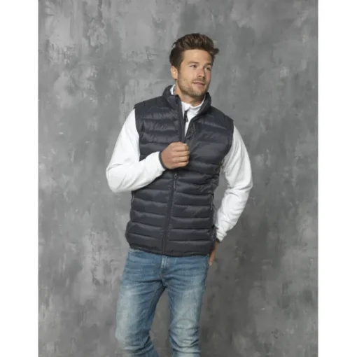 Gift Campaign Gilet termico da uomo con zip frontale reversibile Elevate Essentials> Smanicati