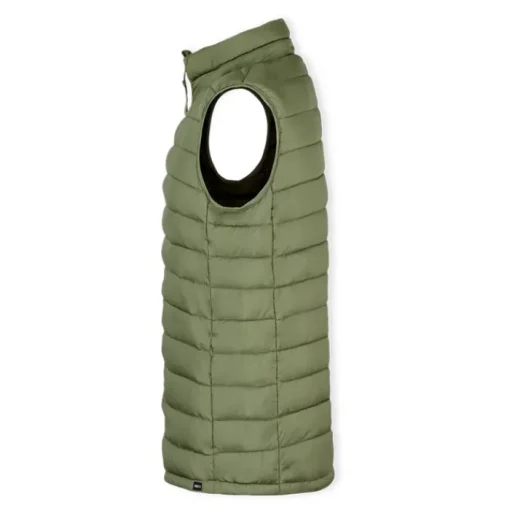 Gift Campaign Gilet unisex in poliestere RPET antivento e impermeabile MKT Rostol> Smanicati