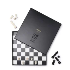 Gift Campaign Gioco degli scacchi design elegante in scatola personalizzabile nera></noscript> Giochi E Passatempo