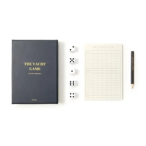 Gift Campaign Gioco dei 5 dadi in elegante scatola personalizzabile con logo Yatzy> Giochi E Passatempo