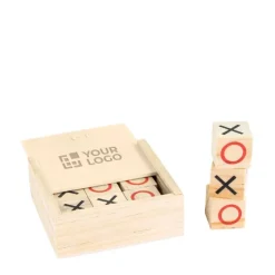 Gift Campaign Gioco del tris di legno in scatola legno personalizzabile Tris> Giochi E Passatempo