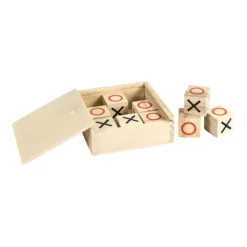 Gift Campaign Gioco del tris di legno in scatola legno personalizzabile Tris> Giochi E Passatempo