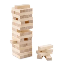 Gift Campaign Gioco della torre con 54 blocchetti in sacchetto cotone con logo Tower> Giochi E Passatempo