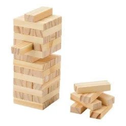 Gift Campaign Gioco di estrazione blocchi in legno ideale per famiglia e amici> Giochi E Passatempo