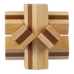 Gift Campaign Gioco di pazienza in legno di bambù con 6 pezzi></noscript> Giochi E Passatempo