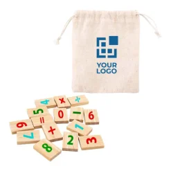 Gift Campaign Gioco educativo con numeri in legno in sacchetto di cotone Numbers></noscript> Regali Per Bambini|Giochi E Passatempo
