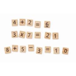 Gift Campaign Gioco educativo in legno per tabelline in sacchetto di cotone EduCount> Giochi E Passatempo