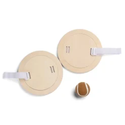Gift Campaign Gioco in legno con racchette con velcro e palla con borsa inclusa> Giochi E Passatempo