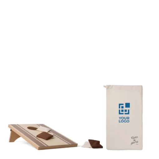 Gift Campaign Gioco promozionale Cornhole in legno con sacchetti in tela> Giochi E Passatempo