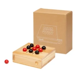 Gift Campaign Gioco tris in legno di pino in scatola a chiusura scorrevole con pedine></noscript> Giochi E Passatempo