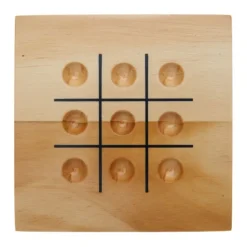 Gift Campaign Gioco tris in legno di pino in scatola a chiusura scorrevole con pedine></noscript> Giochi E Passatempo