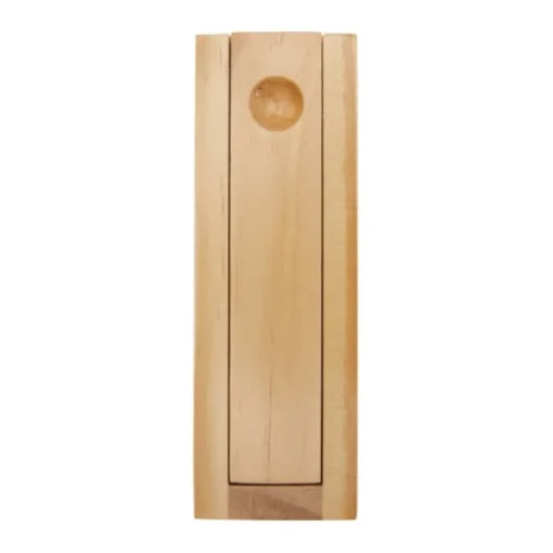 Gift Campaign Gioco tris in legno di pino in scatola a chiusura scorrevole con pedine> Giochi E Passatempo