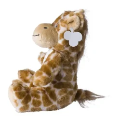 Gift Campaign Giraffa di peluche con occhi ricamati ed etichetta personalizzabile> Peluche