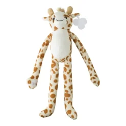 Gift Campaign Giraffa di peluche con velcro sulle zampe ed etichetta personalizzabile> Peluche