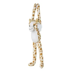 Gift Campaign Giraffa di peluche con velcro sulle zampe ed etichetta personalizzabile> Peluche