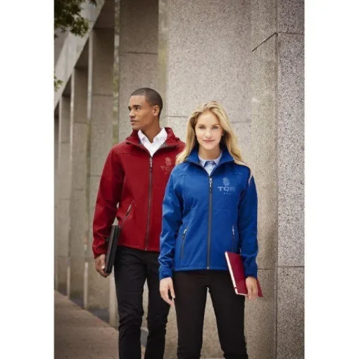 Gift Campaign Giubbino softshell traspirante con cappuccio 300 g/m2 Elevate Life> Giubbotti