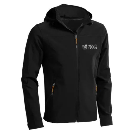 Gift Campaign Giubbino softshell traspirante con cappuccio 300 g/m2 Elevate Life> Giubbotti