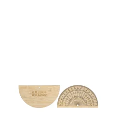 Gift Campaign Goniometro in bambù personalizzabile per disegno o geometria></noscript> Gadget Per L'Ufficio