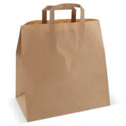 Gift Campaign Grande busta di carta kraft FSC da 70g/m2 con manici in carta> Buste Di Carta