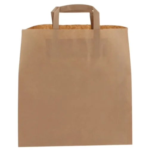 Gift Campaign Grande busta di carta kraft FSC da 70g/m2 con manici in carta> Buste Di Carta