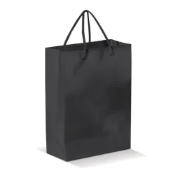 Gift Campaign Grande busta di carta laminata da 200g/m2 colorata con manici in corda> Buste Di Carta