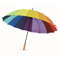 Gift Campaign Grande ombrello con motivo arcobaleno con 16 panelli Ø120 Rainbow Large> Ombrelli Da Golf
