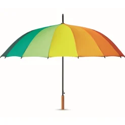 Gift Campaign Grande ombrello con motivo arcobaleno con 16 panelli Ø120 Rainbow Large></noscript> Ombrelli Da Golf