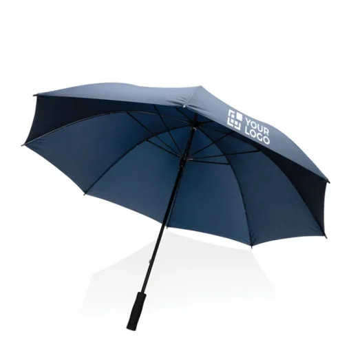 Gift Campaign Grande ombrello da golf con logo ecologico anti tormenta Ø130 RPET King> Ombrelli Da Golf