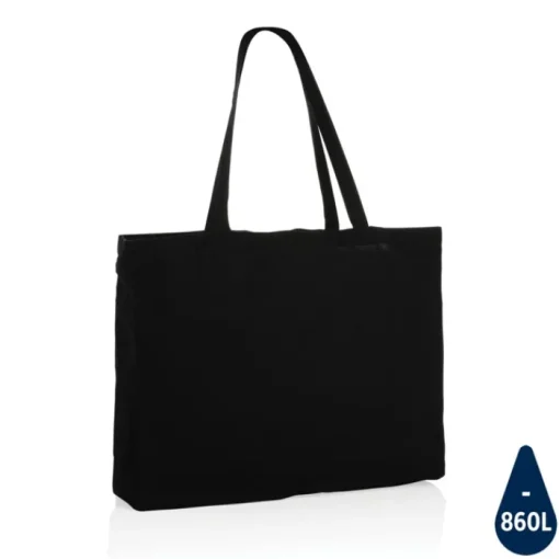 Gift Campaign Grandi shopper di cotone riciclato da stampare 145 g/m2 Waterless> Shopper In Cotone Personalizzate