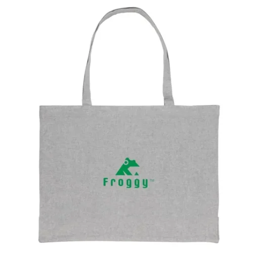 Gift Campaign Grandi shopper di cotone riciclato da stampare 145 g/m2 Waterless> Shopper In Cotone Personalizzate