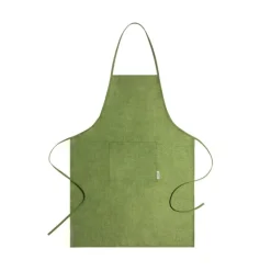 Gift Campaign Grembiule con logo tessuto di canapa 200 g/m2 con tasca frontale EcoHemp> Grembiuli Personalizzati