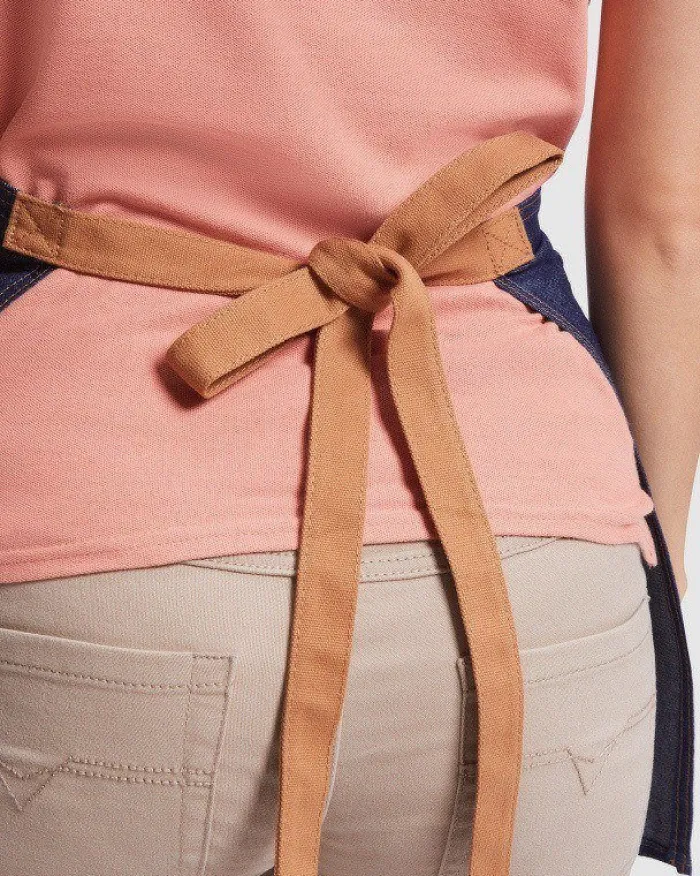 Gift Campaign Grembiule corto da lavoro per Horeca stile jeans 250 g/m2 Roly Dacosta> Grembiuli Personalizzati