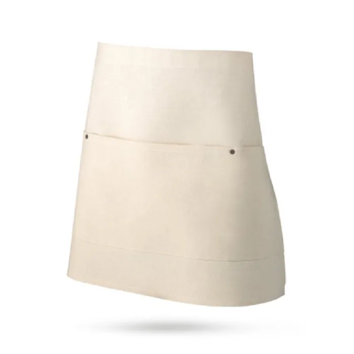 Gift Campaign Grembiule corto di cotone 260 g/m2 con 3 tasche frontali Multipocket> Grembiuli Personalizzati