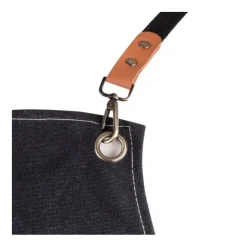 Gift Campaign Grembiule cotone e poliestere effetto denim e dettagli in PU 350g/m²></noscript> Grembiuli Personalizzati