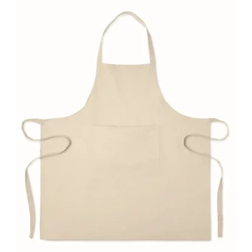 Gift Campaign Grembiule da cucina con tasca frontale in cotone riciclato 220 g/m2> Grembiuli Personalizzati