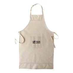 Gift Campaign Grembiule in cotone con una piccola tasca centrale da 145 g/m2> Grembiuli Personalizzati
