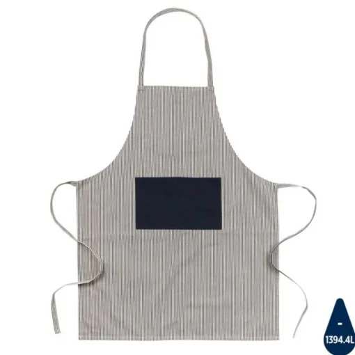 Gift Campaign Grembiule in cotone riciclato con tasca frontale 280 g/m2 Ukiyo Deluxe> Grembiuli Personalizzati