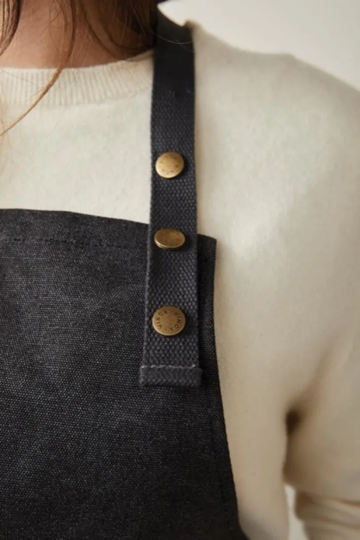 Gift Campaign Grembiule in cotone riciclato e poliestere con tasca frontale Ecochic> Gadget Ecologici|Grembiuli Personalizzati