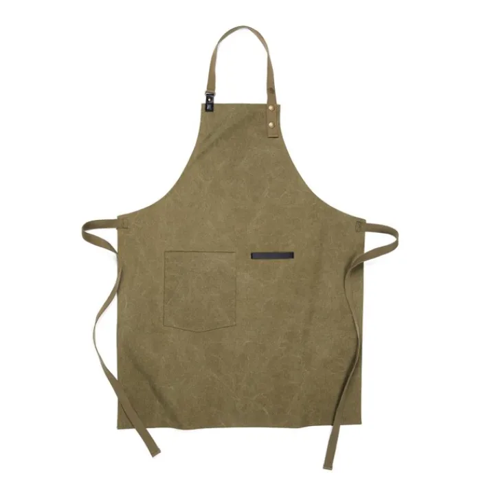 Gift Campaign Grembiule in cotone riciclato e poliestere con tasca frontale Ecochic> Gadget Ecologici|Grembiuli Personalizzati