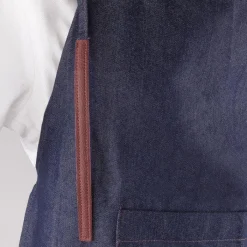 Gift Campaign Grembiule in denim di cotone con dettagli in PU 190 g/m2></noscript> Grembiuli Personalizzati