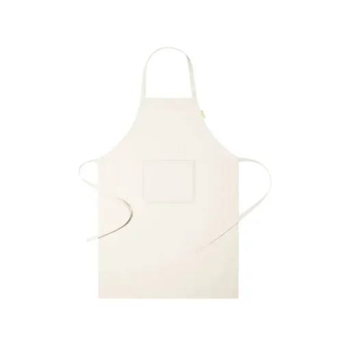 Gift Campaign Grembiule regolabile in cotone organico con tasca frontale 140 g/m2> Grembiuli Personalizzati