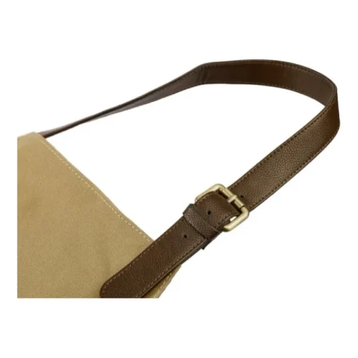 Gift Campaign Grembiule regolabile in tela con tasca frontale in pelle da 450g/m2> Grembiuli Personalizzati