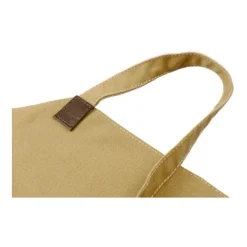 Gift Campaign Grembiule regolabile in tela con tasca frontale in pelle da 450g/m2></noscript> Grembiuli Personalizzati